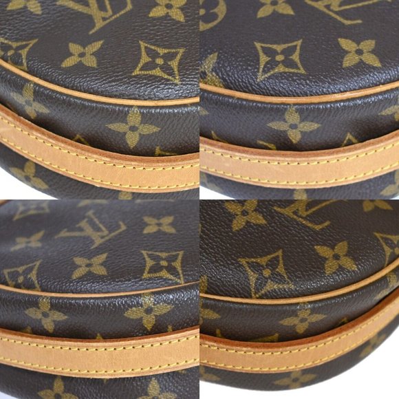 LOUIS VUITTON Jeune Fille MM Shoulder Bag Monogram Leather Brown M51226 30EA515 - Picture 10 of 13